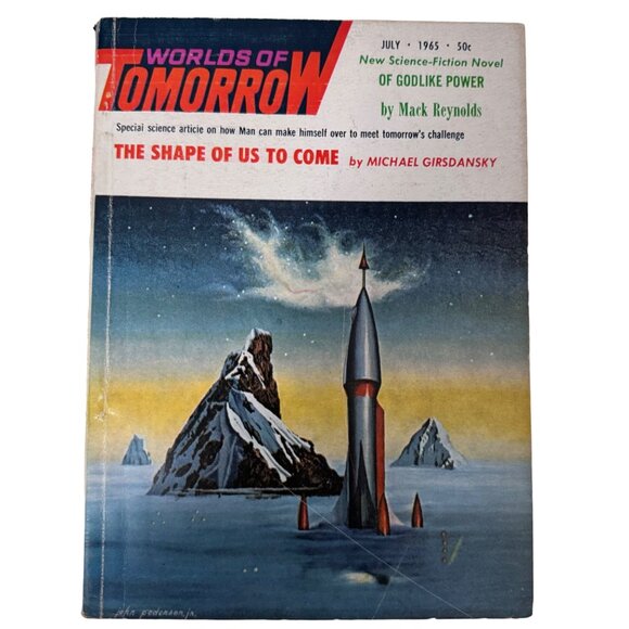 Worlds of Tomorrow May 1965 Feb July 1967 Effectives Shape of us to Come Planet - Picture 4 of 13